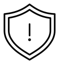 Shield exclamation icon