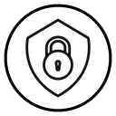 Shield lock icon