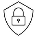 Shield lock icon