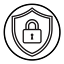 Shield lock icon