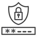 Shield Password Field icon