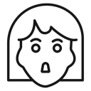 Shocked Girl icon
