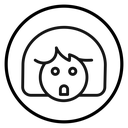 Shocked Girl icon