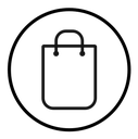 Shopping bag icon