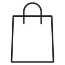 Shopping bag icon