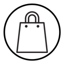 Shopping bag icon