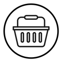 Shopping basket icon