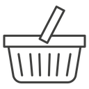 Shopping basket icon