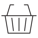 Shopping basket icon