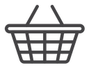 Shopping basket icon