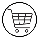 Shopping trolley icon