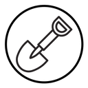 Short spade icon