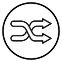 Shuffle icon