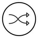Shuffle icon