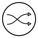 Shuffle icon