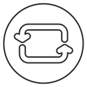 Shuffle arrow icon