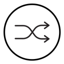 Shuffle icon