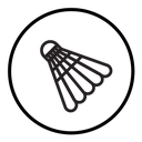 Shuttlecock icon
