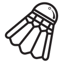 Shuttlecock icon