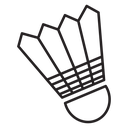 Shuttlecock icon