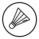 Shuttlecock icon