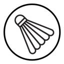 Shuttlecock icon