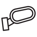 Side mirror icon