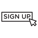 Sign up icon