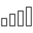 Signal Strength Bars icon