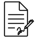 Signature file 4 icon