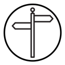 Signpost icon
