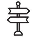 Signpost icon
