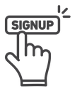 Signup icon
