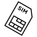 Sim card icon