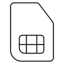 Sim card 2 icon