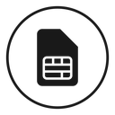 Sim card 2 icon