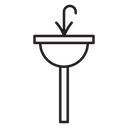 Sink unit icon