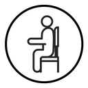 Sitting icon