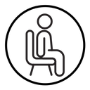 Sitting icon