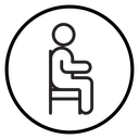 Sitting icon