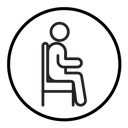 Sitting icon
