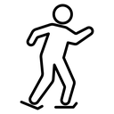 Skating Person Figure icon