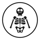 Skeleton icon