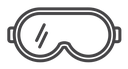 Ski goggles icon