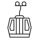Ski lift icon