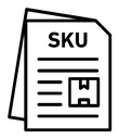 SKU description icon