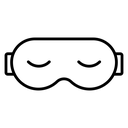 Sleeping Mask Closed Eyes icon
