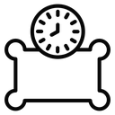 Sleeping time icon