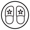 Slippers icon
