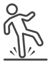 Slippery floor icon